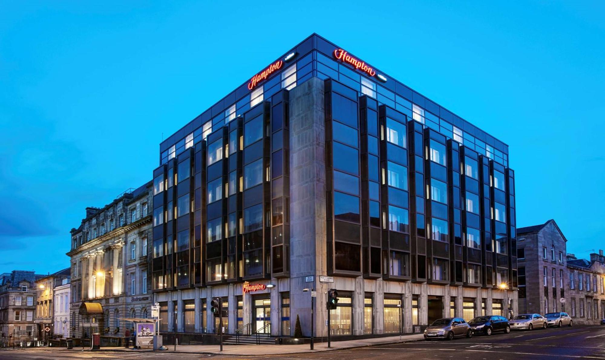 Hampton By Hilton Glasgow Central Bagian luar foto